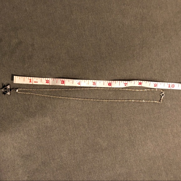 Sterling silver Star of David cross pendant chain - Picture 4 of 4